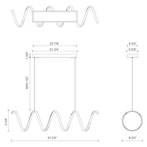 Synergy 42-Inch Linear Pendant - Image 11