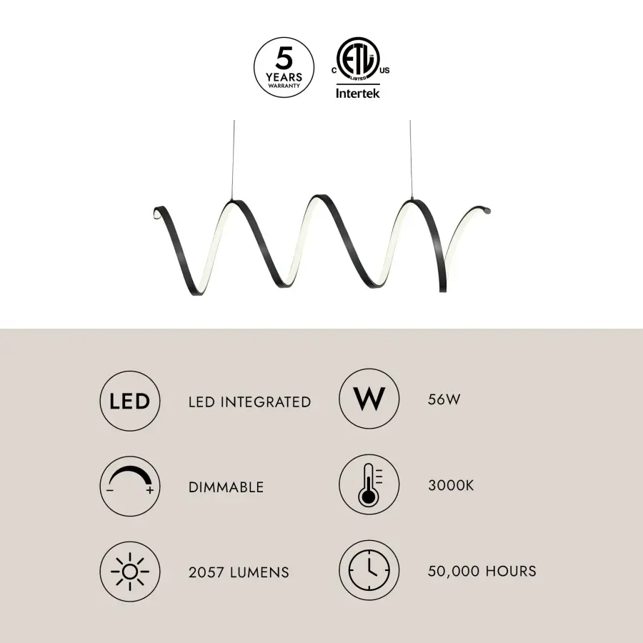Synergy 42-Inch Linear Pendant - Image 10