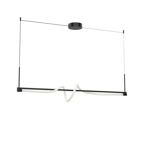 Cursive 54-Inch Linear Pendant - Image 1