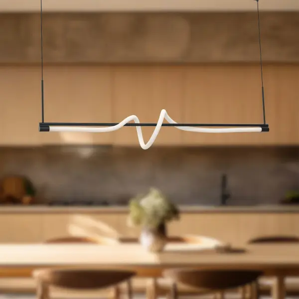 Cursive 54-Inch Linear Pendant - Image 6