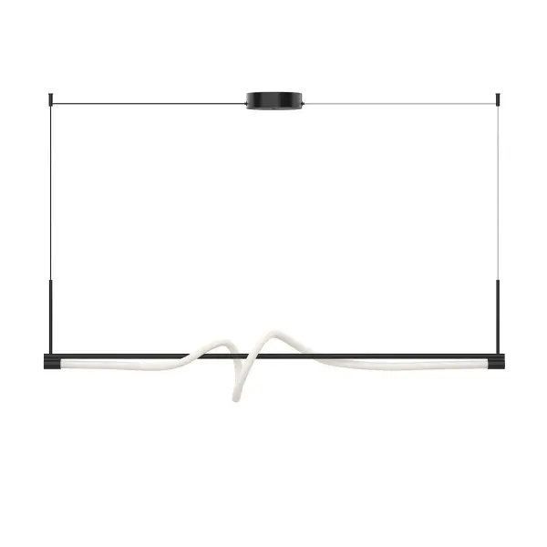 Cursive 54-Inch Linear Pendant - Image 10