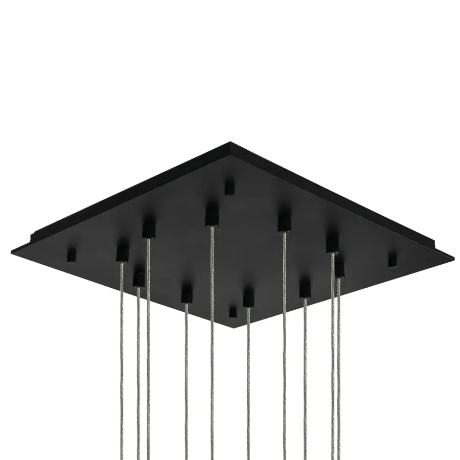 Vega 5 Head Multi Pendant in Brushed Gold - Image 9