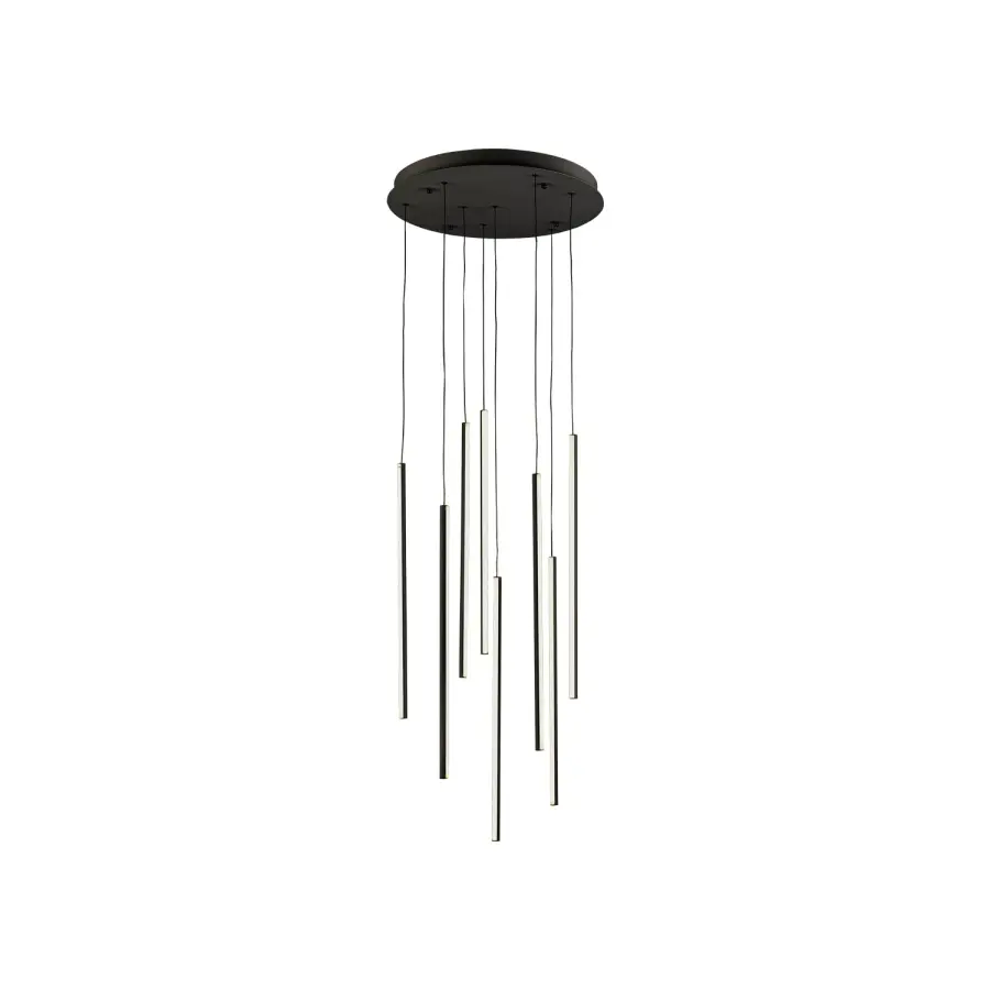 Chute 8 Head Multi Pendant - Image 1