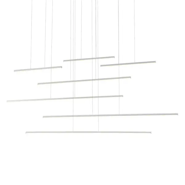 Chute Motion 70-Inch Multi Pendant Light - Image 1