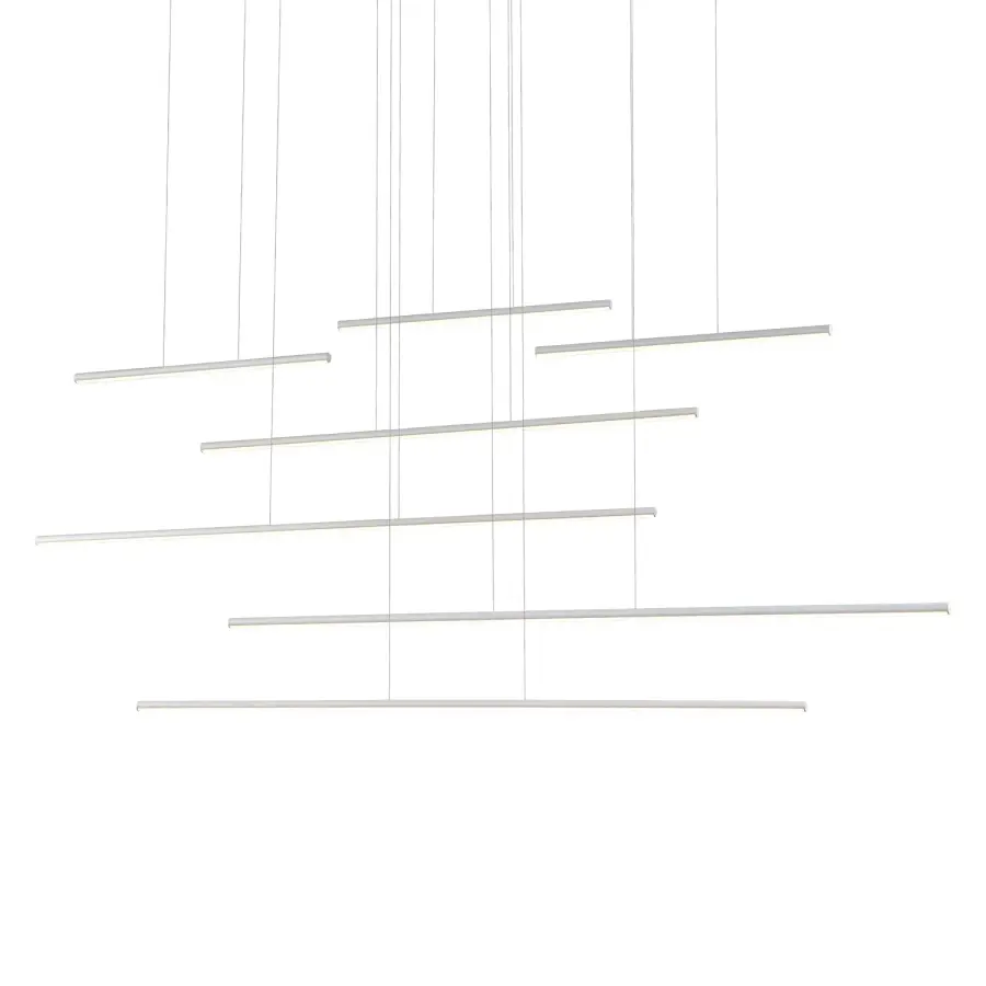 Chute Motion 70-Inch Multi Pendant Light - Image 1