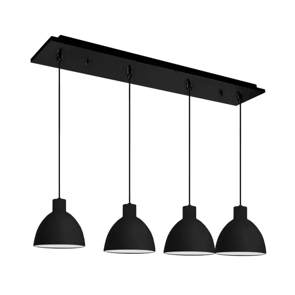 Chroma 6-Inch 4-Head Multi Pendant in Matte Black - Image 5