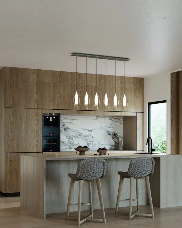 Victoria 6-Light Multi Pendant in Chrome - Image 5