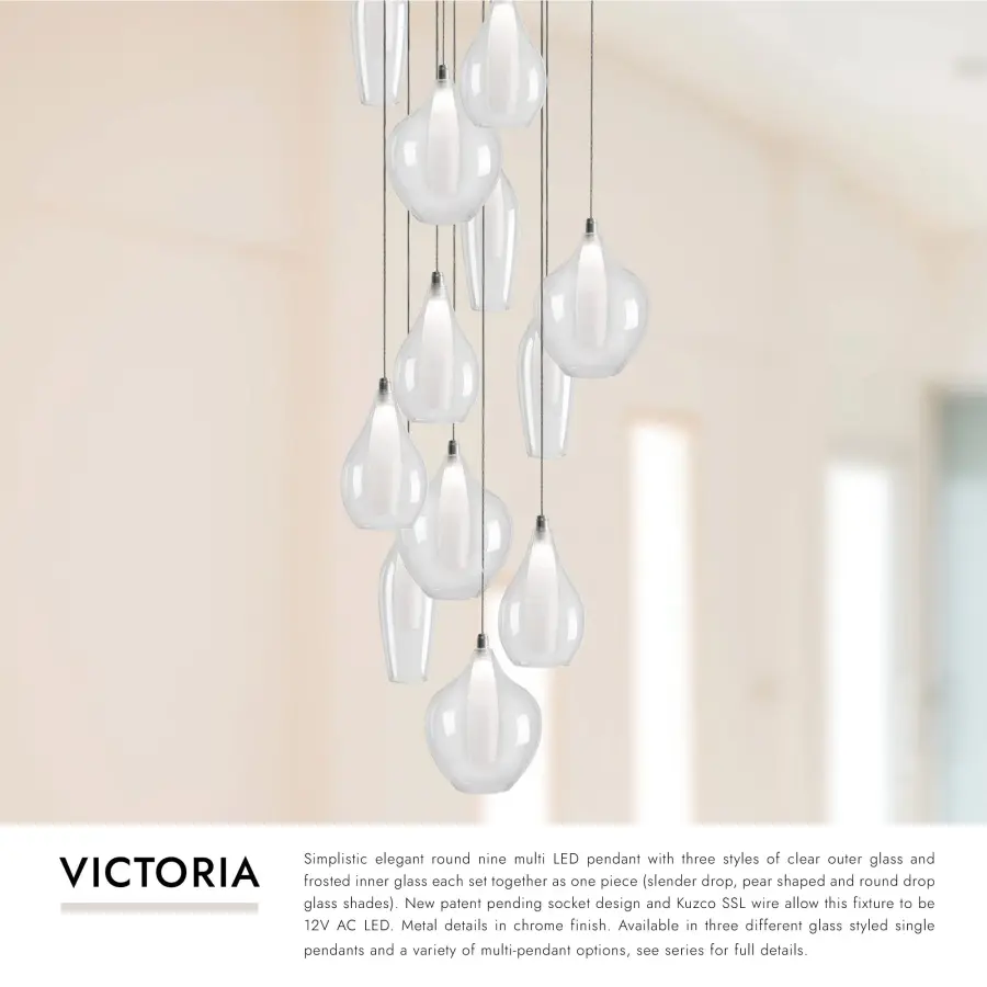 Victoria 12-Light Multi Pendant - Image 3