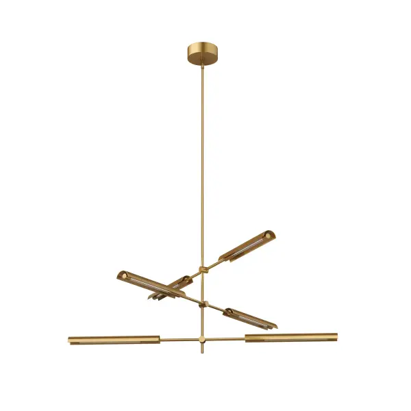Modern Mid-Century Statement Piece with Adjustable LED Bars - Image 15