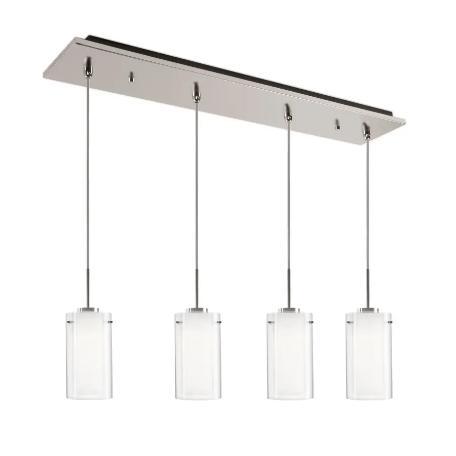Verona 4-Light Multi Pendant in Brushed Nickel