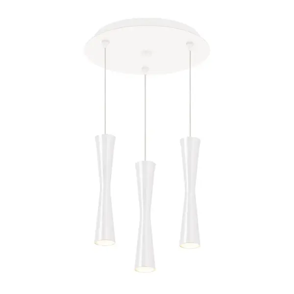 Robson 3-Head Multi Pendant in White - Image 5