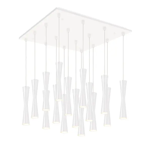 Robson 16-Light Multi Pendant in Matte Black - Image 6