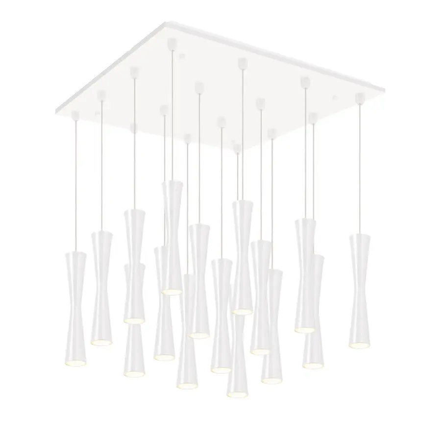 Robson 16-Light Multi Pendant in Matte Black - Image 6