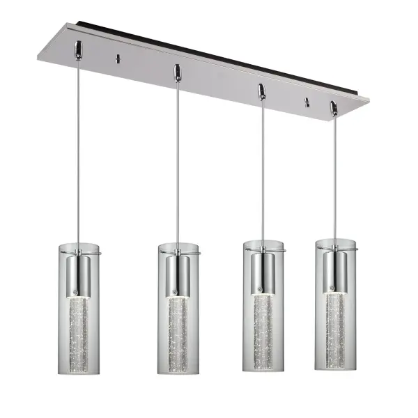 Champagne 4-Light Multi Pendant