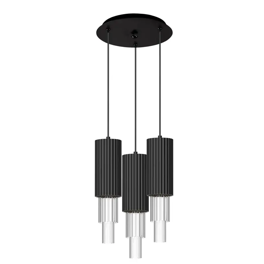 Bordeaux 4-in 3 Head Multi Pendant - Image 2