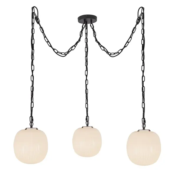 Cherise 3-Light Multi Pendant in Brushed Gold - Image 6