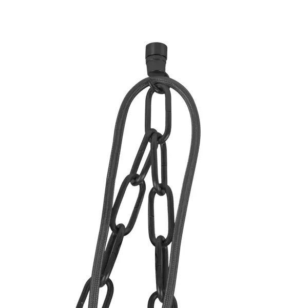 Farrah 3-Light Multi Pendant in Matte Black with Amber Opal Glass - Image 24