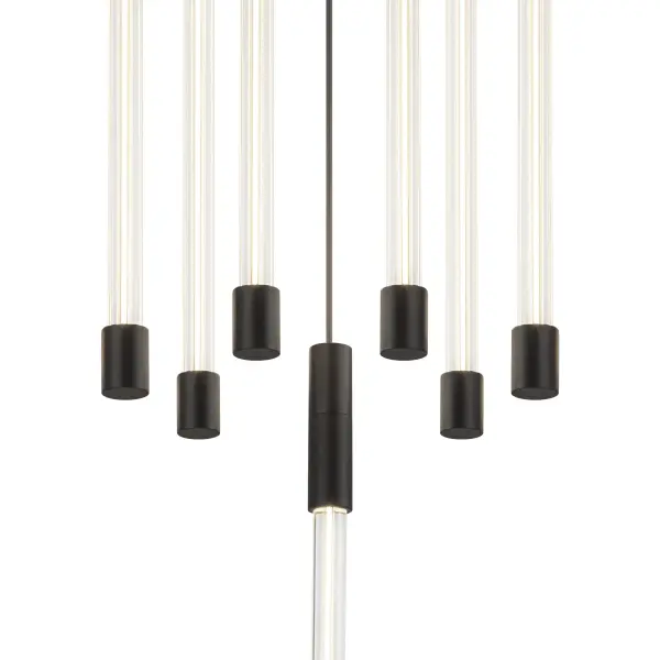 Motif 13-Inch Multi Pendant in Brushed Gold - Image 8