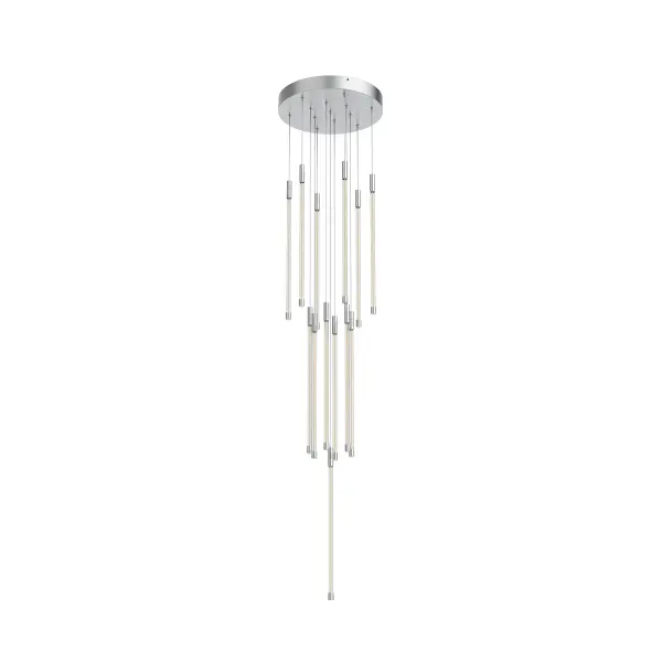 Motif 21-Inch Multi-Light Pendant in Matte Black - Image 9
