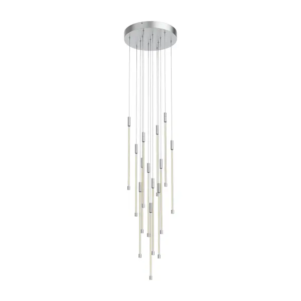 Motif 21-Inch Multi-Light Pendant in Matte Black - Image 10