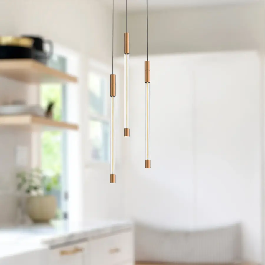 Motif 13-Inch Multi Pendant in Matte Black - Image 2