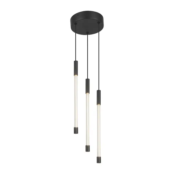 Motif 13-Inch Multi Pendant in Matte Black - Image 12