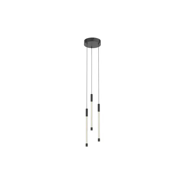 Motif 13-Inch Multi Pendant in Matte Black - Image 5