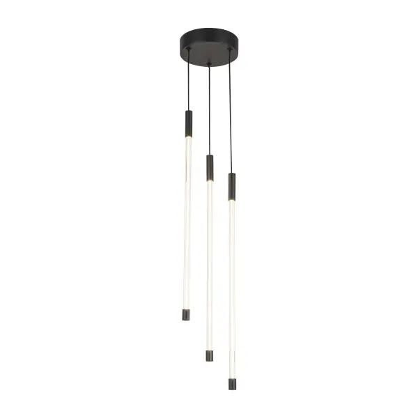 Motif 21-Inch Multi Pendant in Matte Black - Image 18