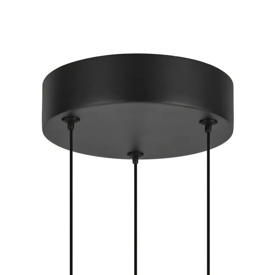 Motif 21-Inch Multi Pendant in Matte Black - Image 20