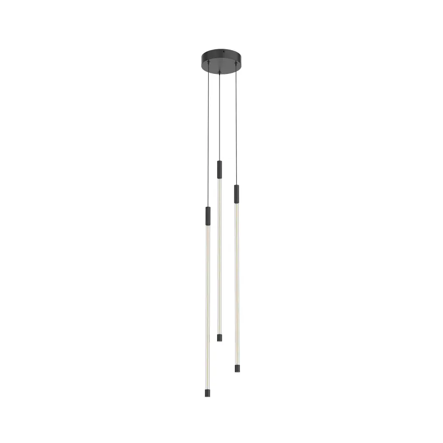 Motif 27-Inch Multi-Light Pendant in Brushed Gold - Image 6