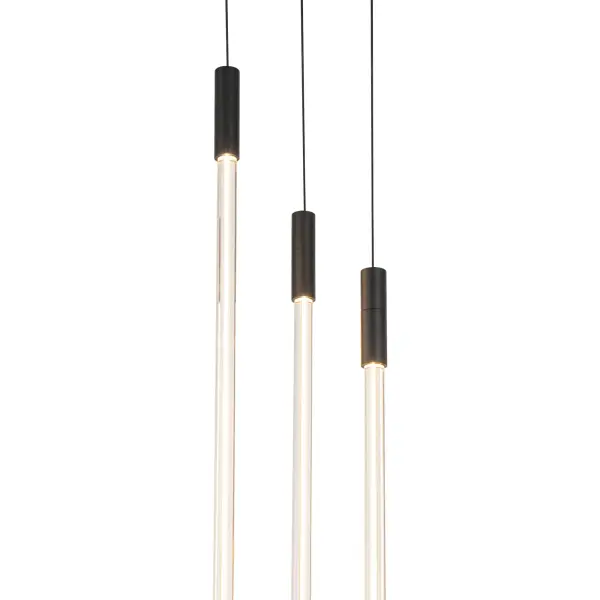 Motif 27-Inch Multi-Light Pendant in Brushed Gold - Image 8