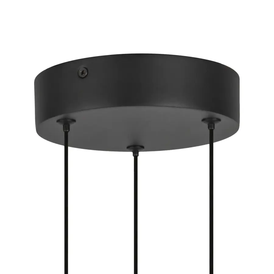 Motif 27-Inch Multi-Light Pendant in Brushed Gold - Image 9
