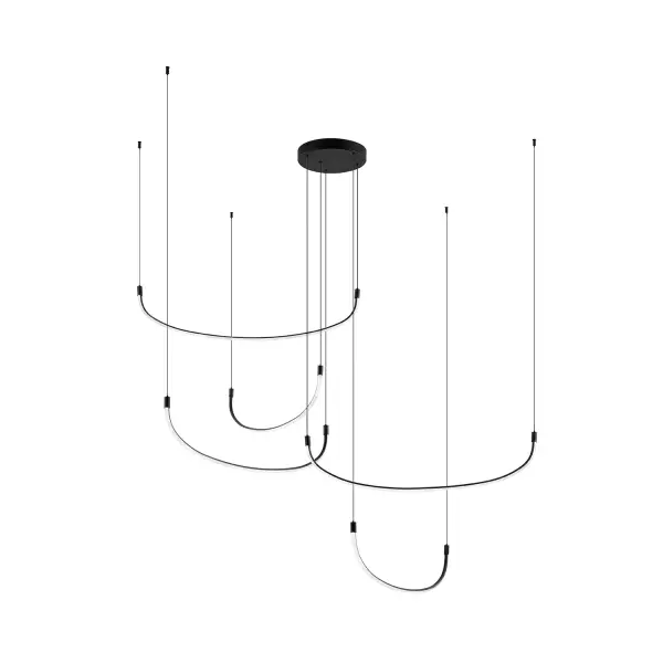 Talis 70-Inch Multi Pendant in Brushed Nickel - Image 7