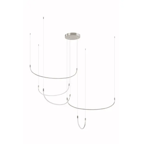 Talis 70-Inch Multi Pendant in Brushed Nickel - Image 8