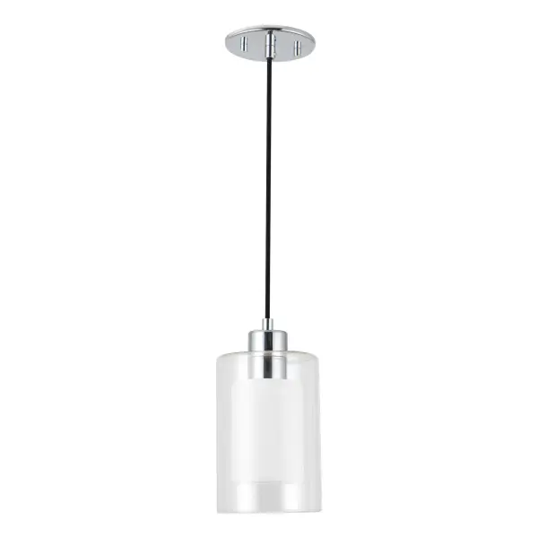 Finneas 5-Inch Pendant Light in Chrome - Image 3