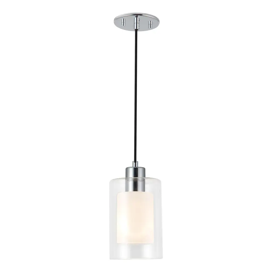 Finneas 5-Inch Pendant Light in Chrome - Image 4