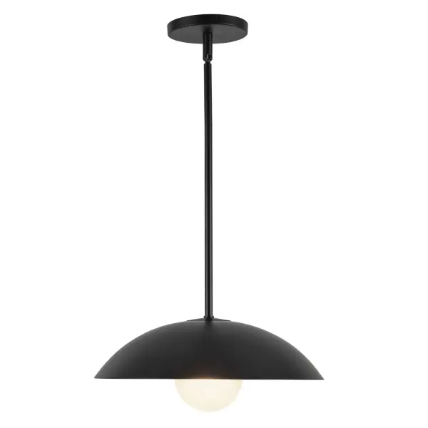 Umbra 14-Inch Vintage Brass Pendant with Opal Glass - Image 7