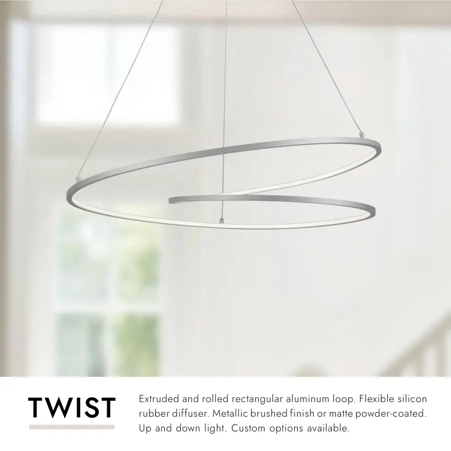 Twist 32-Inch Pendant Light - Image 8