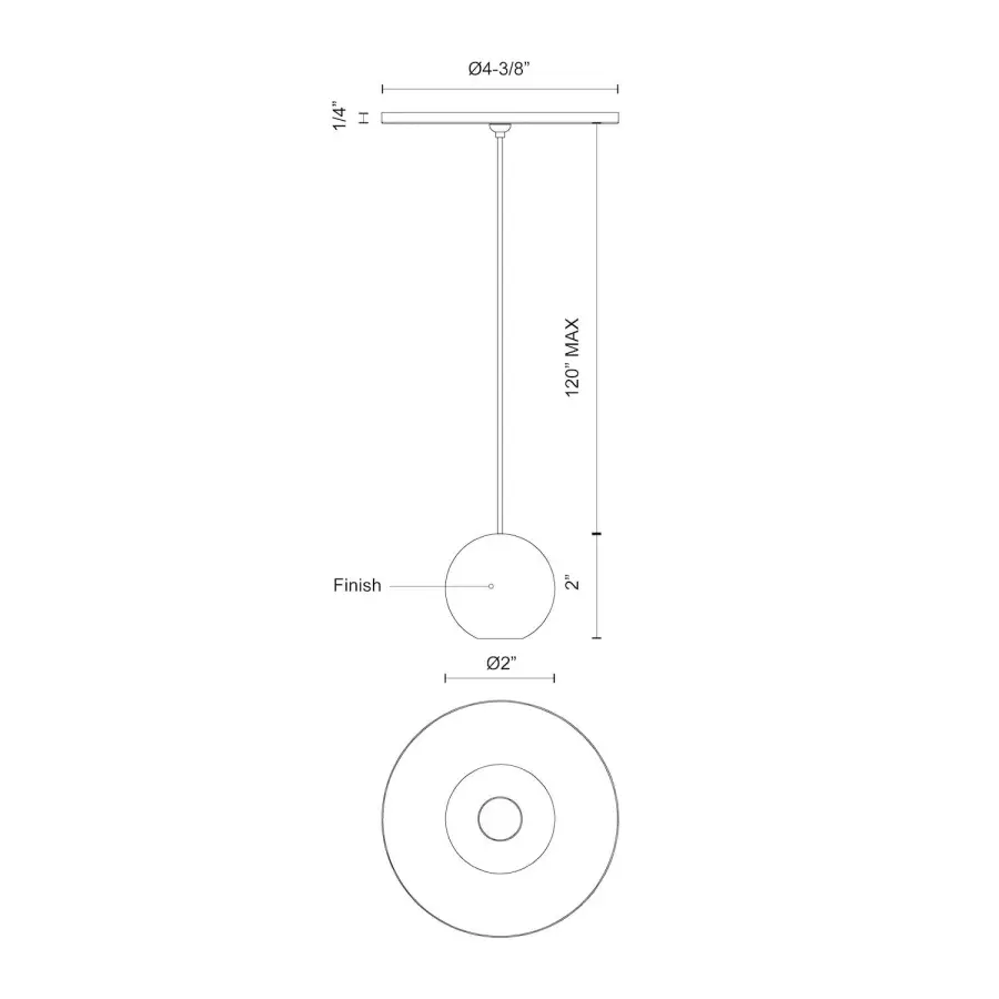 Exo 2-Inch Mini Pendant Light - Image 11