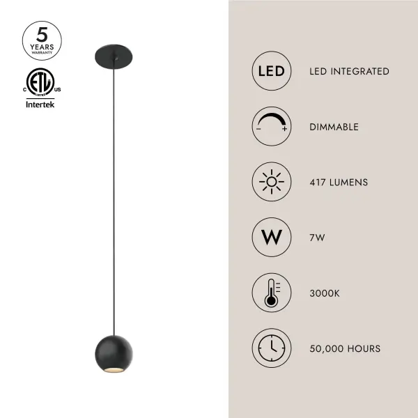 Exo 2-Inch Mini Pendant Light - Image 9