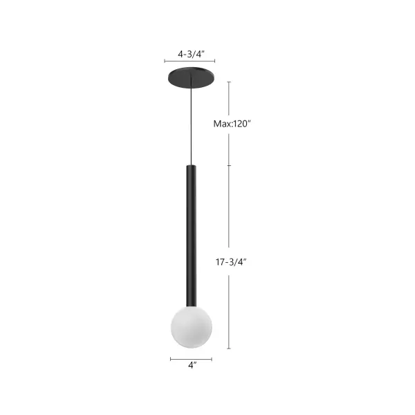 Elixir 18-Inch Pendant in Brushed Gold - Image 5