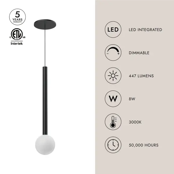 Elixir 18-Inch Pendant in Brushed Gold - Image 7