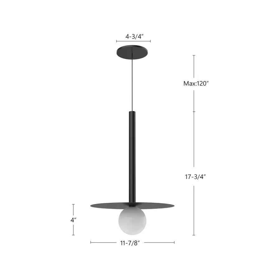 Elixir 19-Inch Pendant Light in Brushed Gold - Image 5