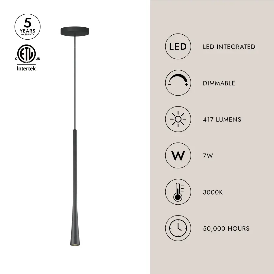 Taper 16-Inch Pendant Light - Image 12