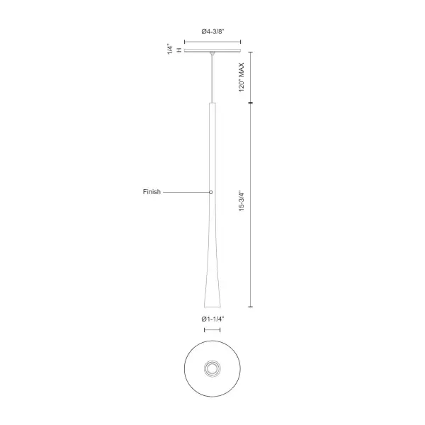 Taper 16-Inch Pendant Light - Image 13