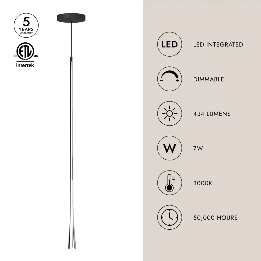 Taper 32-Inch Pendant Light - Image 13