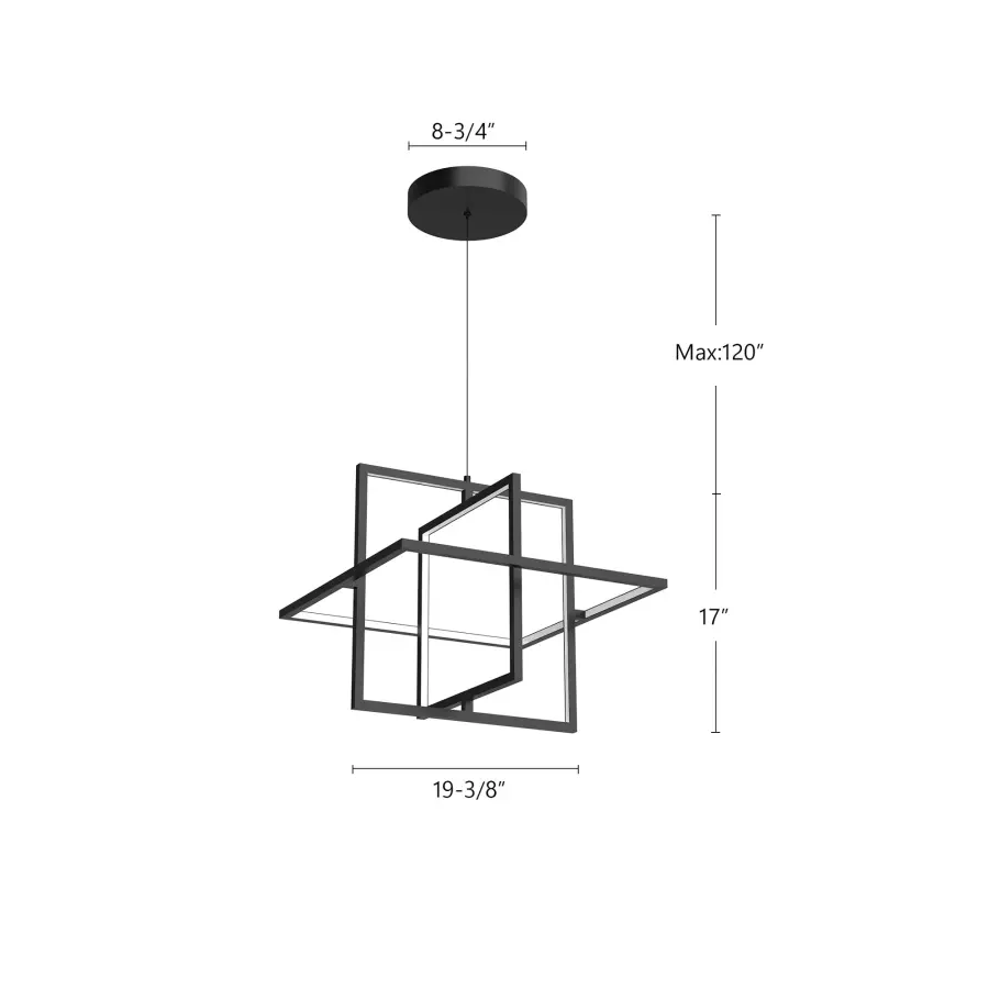 Mondrian 20-Inch Pendant Light - Image 9