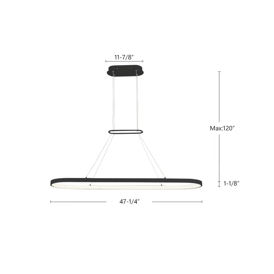 Eerie 47-Inch Pendant Light - Image 11