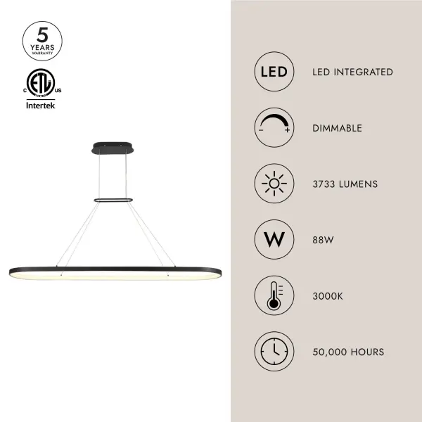 Eerie 59-Inch Linear Pendant - Image 11