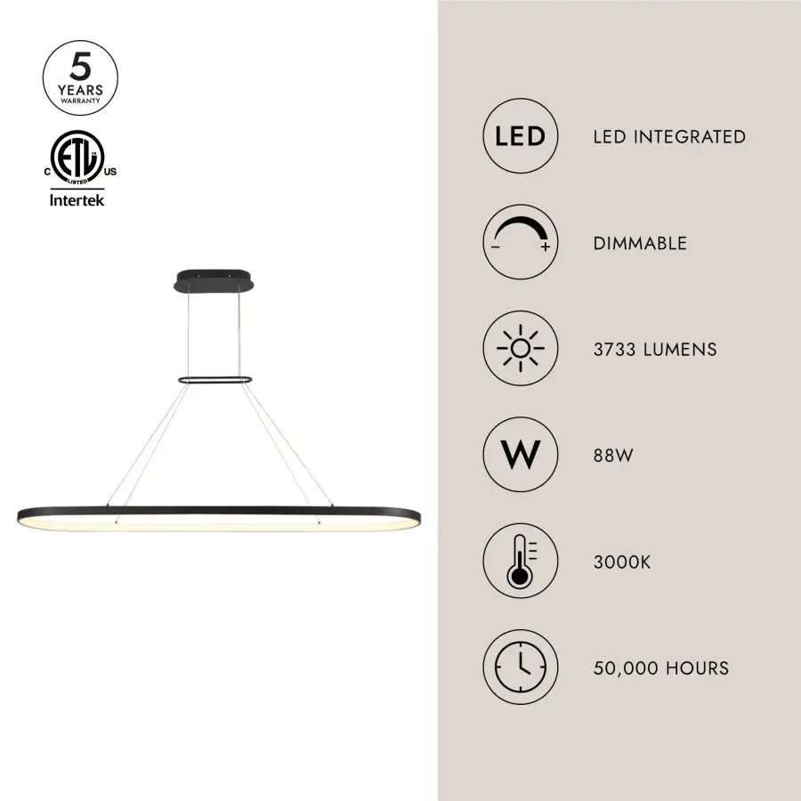 Eerie 59-Inch Linear Pendant - Image 11